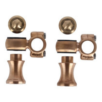 DBBP, radical retro brass risers. For Springers