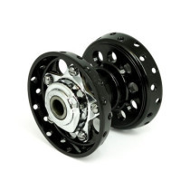 Reproduction Star hub, for OEM axle. Black with chrome star