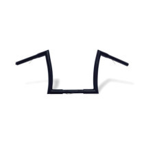 Guidon Bad Ape Hanger - Hauteur 10" - Diamètre 1.25" - Noir