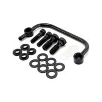 Air cleaner breather kit. Black