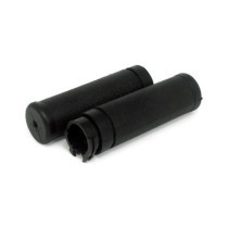 OEM style grip set with throttle sleeve. Black