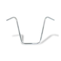 Apehanger handlebar, 18" rise, 1" chrome