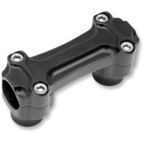 BONE BAR CLAMP AND RISER SINGLE BLACK