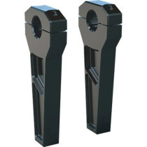 Risers - 1" Clamping - 6" Rise - Black