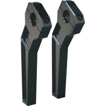 Risers - Pullback - 1-1/8" Clamping - 8" Rise - Black