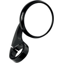 MIRROR CLAMP-ON SHOOTER 1-1/4" HANDLEBARS BLACK