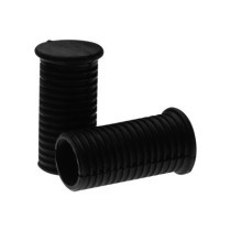  FOOTREST RUBBER Footpeg Replacement Rubber Black 