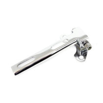 Universal solo seat hinge, square mount. Chrome