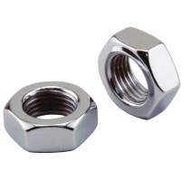  Jam Nut Pack Chrome 1/4"-20 UNC 