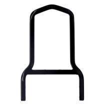 Sissybar upright 11 inch, Black