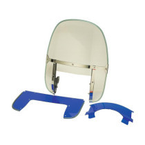  Beaded Windshield Replacement Window Adjustable Blue 