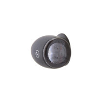  Proton Two LED Turn Signal LED, Tinted Lens, Black Metal Housing Black Tinted LED 