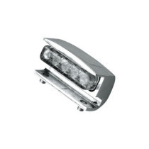  LED License Plate Light Aluminium Polished 