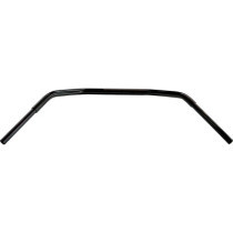  1 1/4" Fat Dirty Bar Handlebar with 1 1/4" Clamp Diameter Black Powder Coated 1 1/4" 