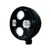  Atlanta 5 3/4" Scheinwerfer Black Powder Coated LED 