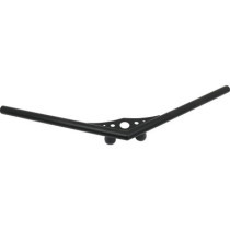  Bonanza Flat Handlebar Black Powder Coated 1" 