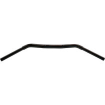  1 1/4" Fat Flyer Bar Handlebar with 1 1/4" Clamp Diameter Non-Dimpled 5-Hole Black Powder Coated 1 1/4" Throttle Cables 