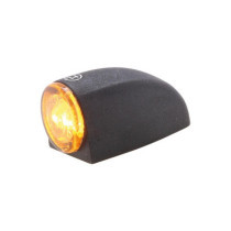  Proton Three LED Turn Signal LED, Tinted Lens, Black Metal Housing Black Tinted LED 