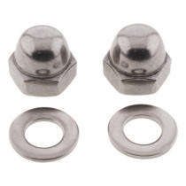  Mirror Nuts Kit Stainless Steel 