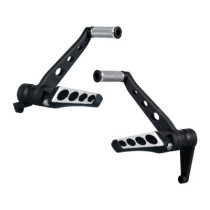  Forward Control Kit for Sportster Drilled Black 