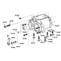  4-Speed Transmission Case Mounting Studs 