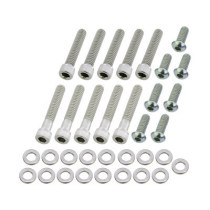  Primary Cover Screw Kit For Touring Stainless Steel 