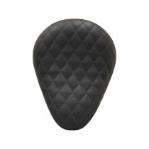  13" Eliminator Diamond Solo Seat Black Vinyl 