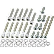  Primary Cover Screw Kit For Dyna, Softail Stainless Steel 