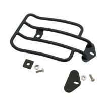  6" Solo Luggage Rack Gloss Black 