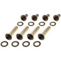  Fender Strut Screw Kits Supplied are 8 screws and 8 washers Satin Black Powder Coated 