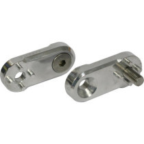  Flex Peg Adapters Aluminium Polished 33 mm 