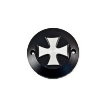  Point Cover Iron Cross, 2-hole Polished 