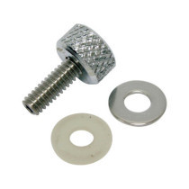  Knurled Thumb Seat Screw 3/8" Low Profile 