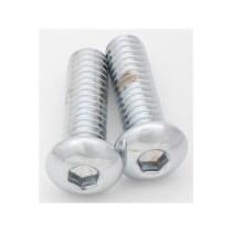  Buttonhead Allen Socket Bolt Pack Chrome Allen head 1/4"-20 UNC 1" 