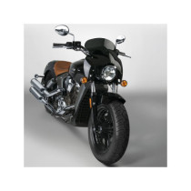  Wave QR® Quick Release Windshield Height: 10,5", Width: 21,5" Dark Smoke 