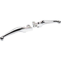  Ergonomic Hand Control Replacement Levers Smooth Chrome Cable Clutch 