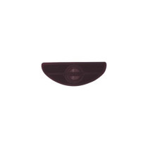  Oval Floorboard Replacement Pads Black 