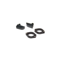  Turn Signal Bracket For 35 - 37 mm fork tubes Black 