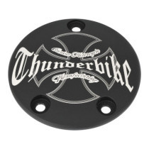  Thunderbike Point Cover 3-hole, with Thunderbike Logo Black 