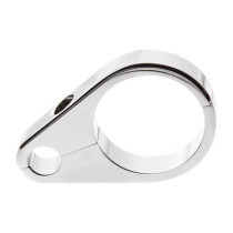  Cable Clamp For clutch cable and 1 3/8" diameter tubing Chrome 