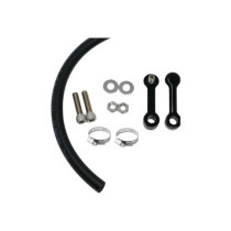  Billet Aluminum Tank Lift Kit 2,5" Lift for Touring Black Powder Coated 