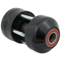  Rear Wheel Hub Black Non-ABS Single Flange 