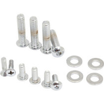  96-up Chrome Hand Control Bolt and Screw Dress-Up Kit Chrome 