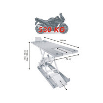  EH 530 Motorcycle Lift Red 