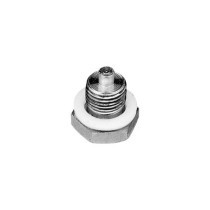  Magnetic Drain Plug with Washer Chrome Hex head 