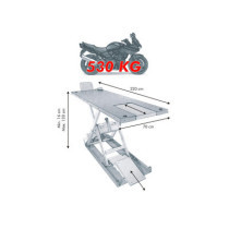  EH 530 Motorcycle Lift Black 