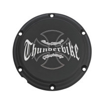  "Thunderbike" Clutch Cover 6-hole, with Thunderbike Logo Bi-Color Anodized 