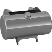  Round Center-fill Custom Oil Tank Chrome 