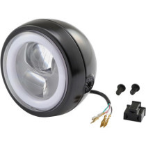  Capsule 120 4 1/2" Scheinwerfer Black Powder Coated Projector LED 