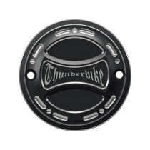  Torque Point Cover With Thunderbike Logo, 2-hole Bi-Color Anodized 